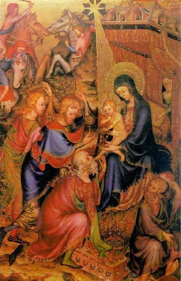 unknow artist The Adoration of the Magi china oil painting image